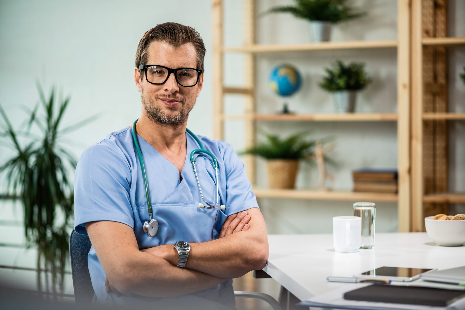 Doctor consulting patient professional UK clinic London NHS medical cannabis